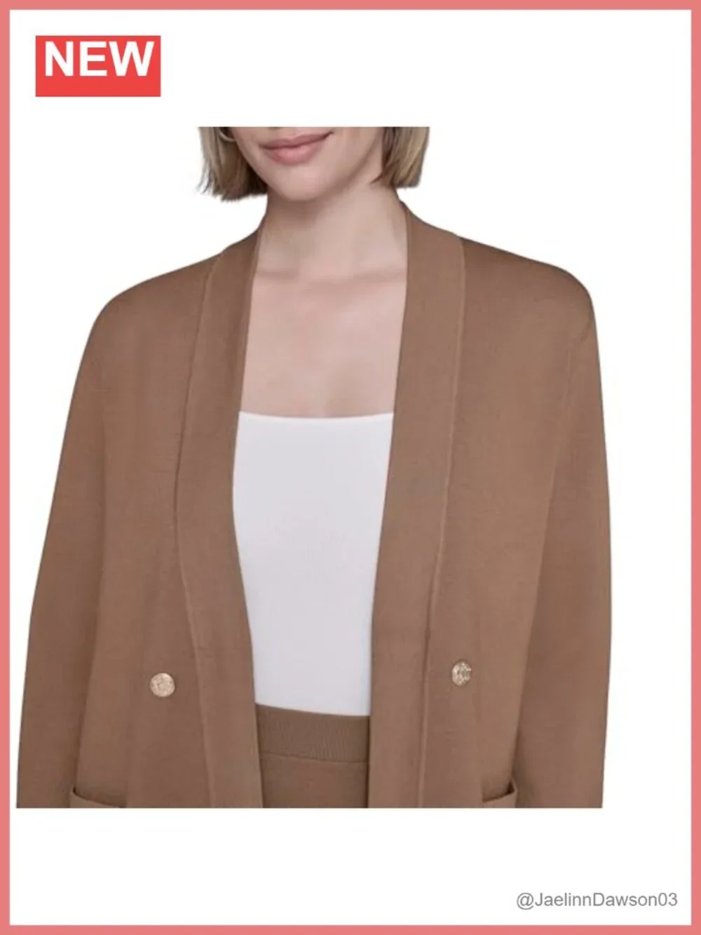 Long Sleeve Button Cardigan Sweater with Pockets